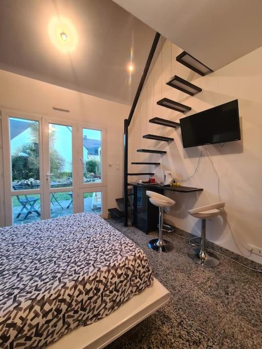Dans Une Maison Familiale Avec Jardin A 800M De La Plage Bréville-sur-Mer Extérieur photo